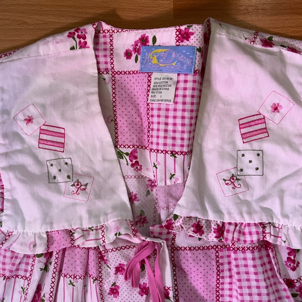 Moon Dance Peter Pan Collar Button Up Dress